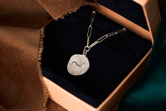 Pegasus Corinthian Coin Pendant
