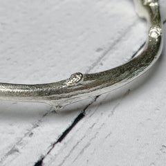 Sterling silver ash twig