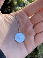 Christmas pudding farthing coin