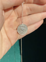 Christmas pudding farthing coin