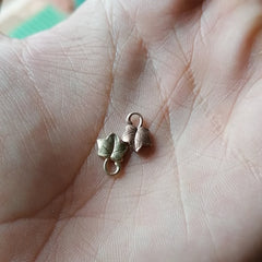 Solid Gold Botanical Ivy Pendant