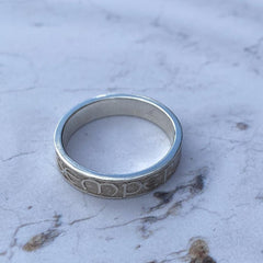 Solid Gold 'Semper Fidelis' Posey Ring