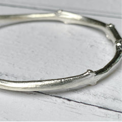 Sterling silver ash twig