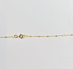 Gold Satellite Necklace - Delicate Gold Chain