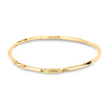 Solid Gold Underwater Treasure Bangle