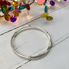 Sterling silver ash twig