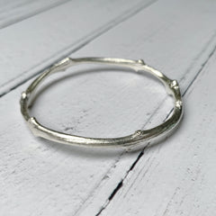 Sterling silver ash twig