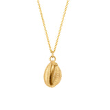 Gold Cowrie Shell Necklace
