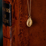 Gold Cowrie Shell Necklace