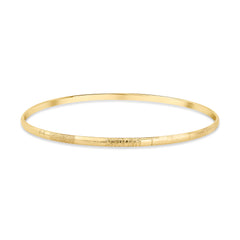 Textured Gold Bangles