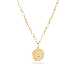 Pegasus corinthian coin solid gold pendant cast from original isabella day goldsmith
