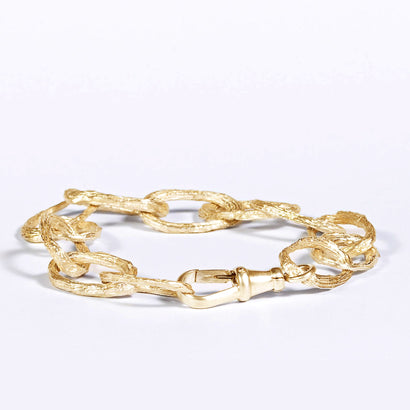 Dartmouth Wreck Chain Bracelet in Sterling Silver or Solid Gold