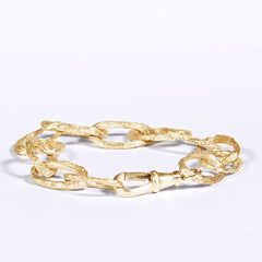 Dartmouth Wreck Chain Bracelet in Sterling Silver or Solid Gold