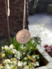 Christmas pudding farthing coin 