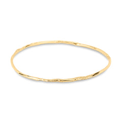 Solid Gold Underwater Treasure Bangle