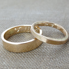 Make Your Own Gold Wedding Rings day for two.