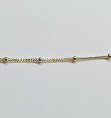 Gold Satellite Necklace - Delicate Gold Chain