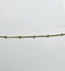 Gold Satellite Necklace - Delicate Gold Chain