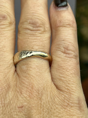 Handmade Solid Gold Nugget Ring - Smugglers Cove Collection